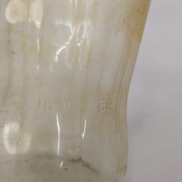 Coca-Cola Embossed Clear Glass No Deposit No Return 10 Ounce Empty Vtg Barn Find - Picture 13 of 16